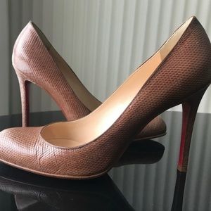 Christian Louboutin heels!